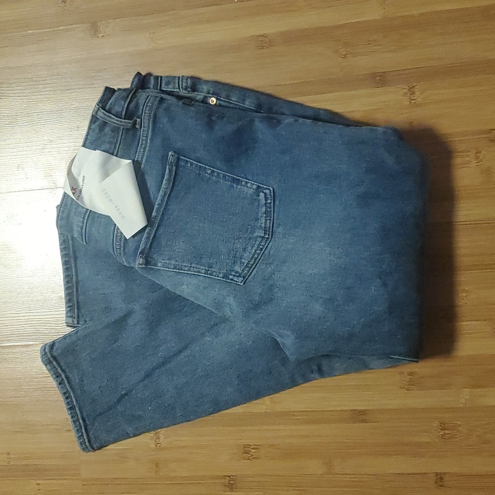 Nwt warp + weft slim ankle crop sz 31x27